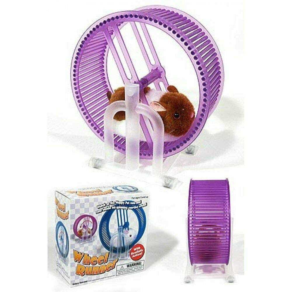 Abl Happy Hamster Pet With Wheel Runner Battery Operated Kid’s Toy