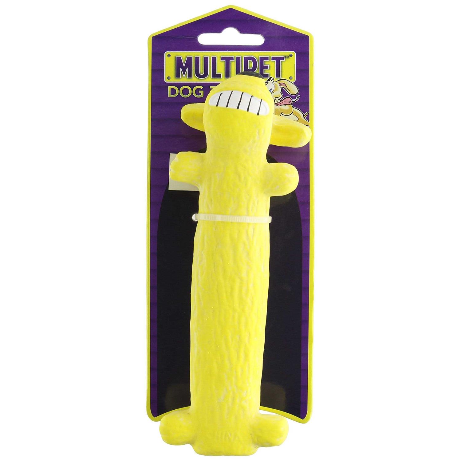 Multipet Loofa Latex Dog Toy