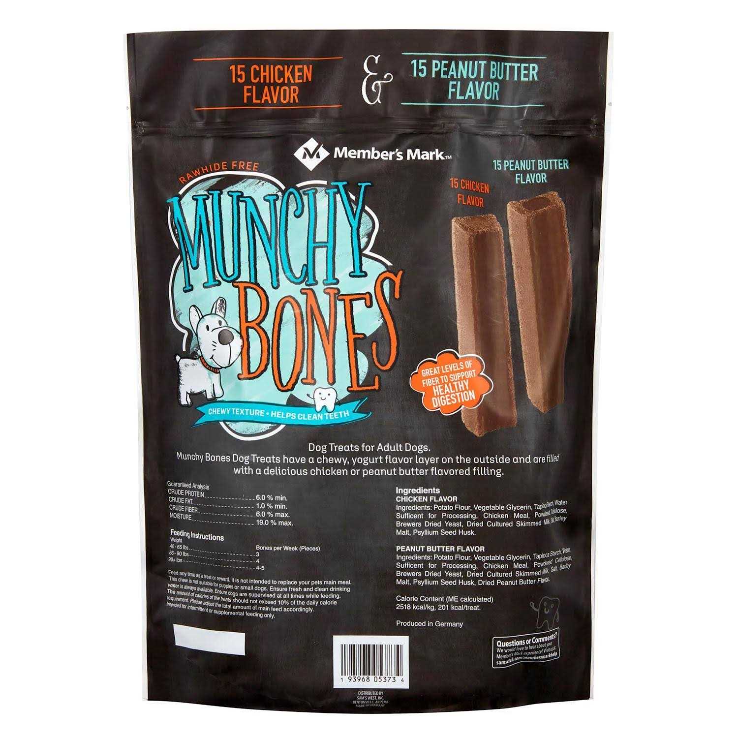 Member’s Mark Munchy Bones Dog Treats for Adult Dogs