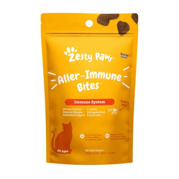 Zesty Paws Aller-Immune Cat Bites