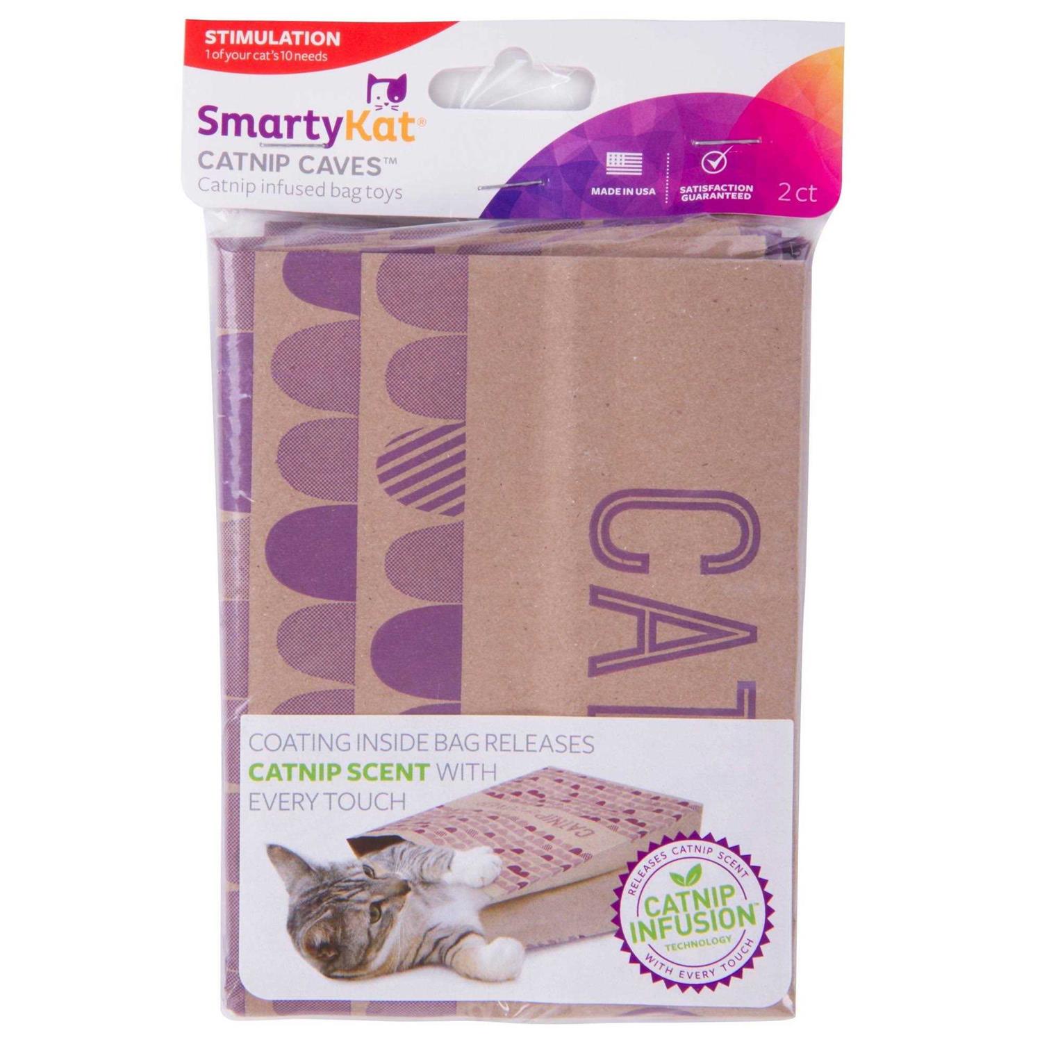 SmartyKat Catnip Caves