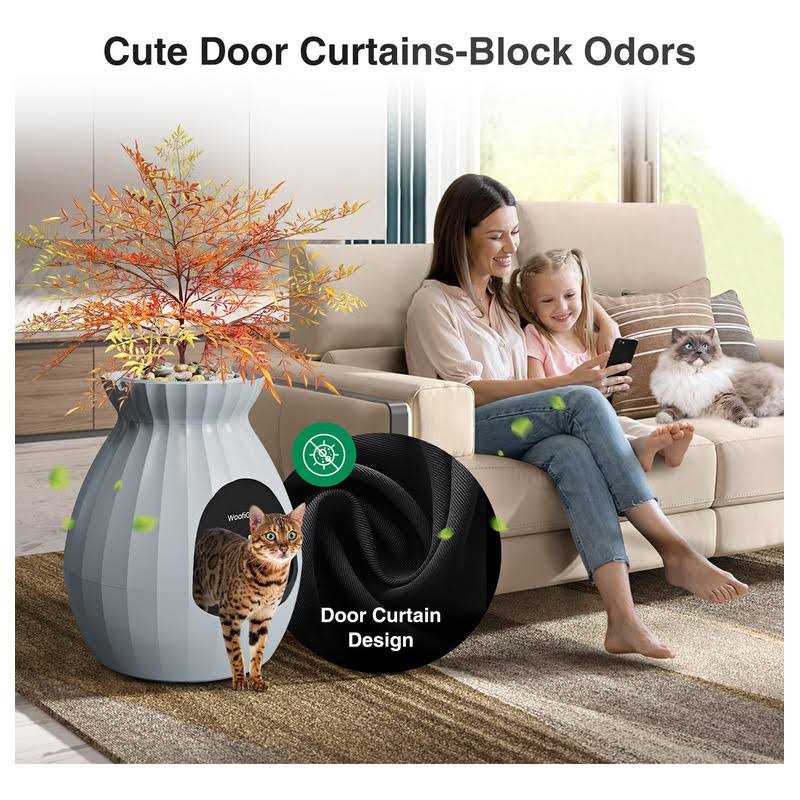 Plant Litter Box Smart Odor Removal Hidden Litter Box