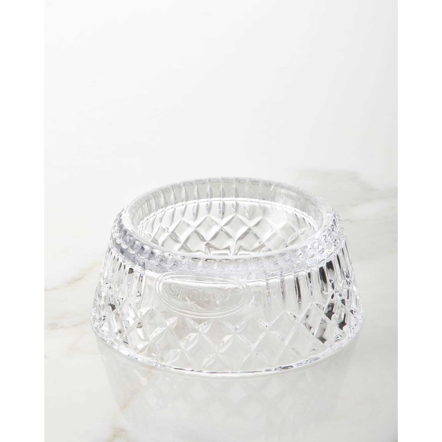 Godinger Crystal Dog Bowl