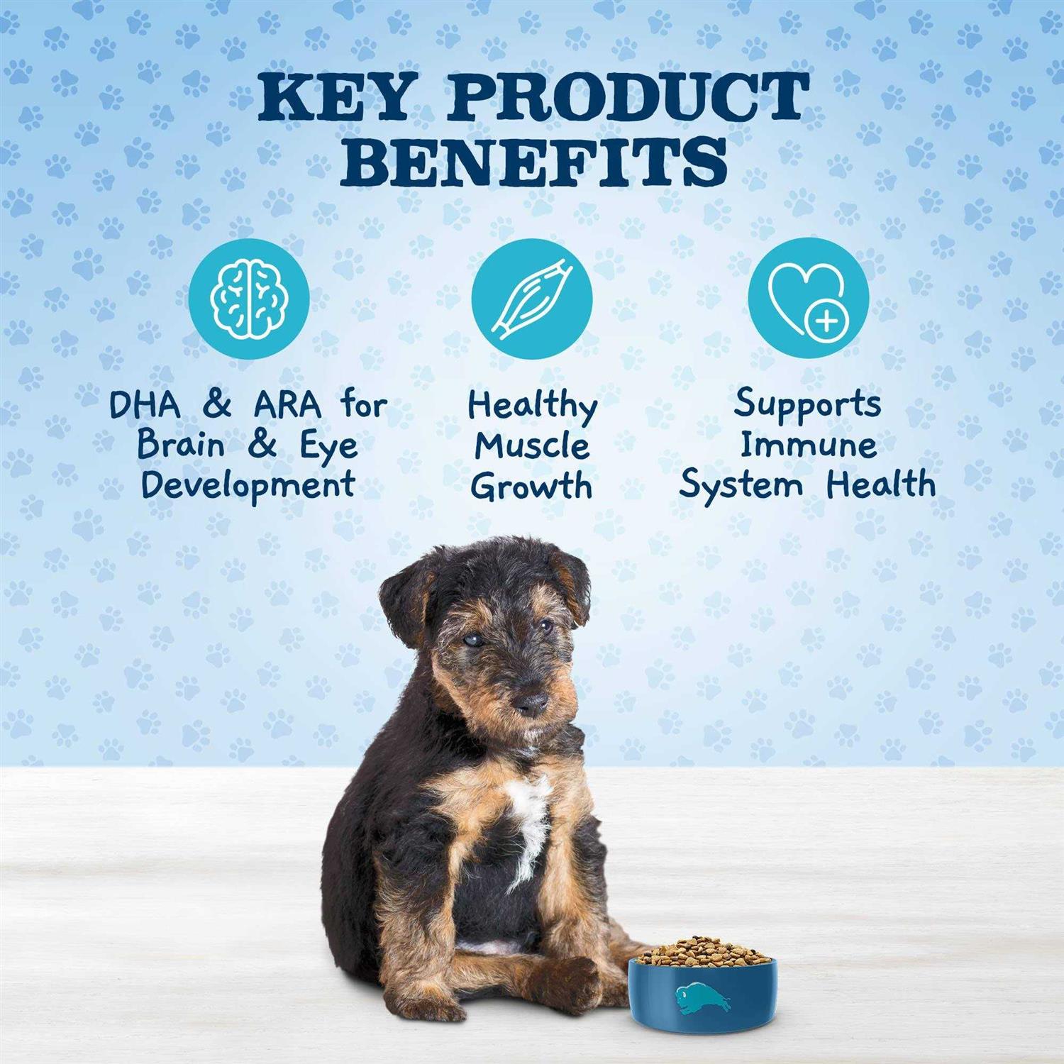 Blue Buffalo Baby Blue Healthy Growth Formula Natural Puppy Dry Dog Food, Chicken and Brown Rice Recipe