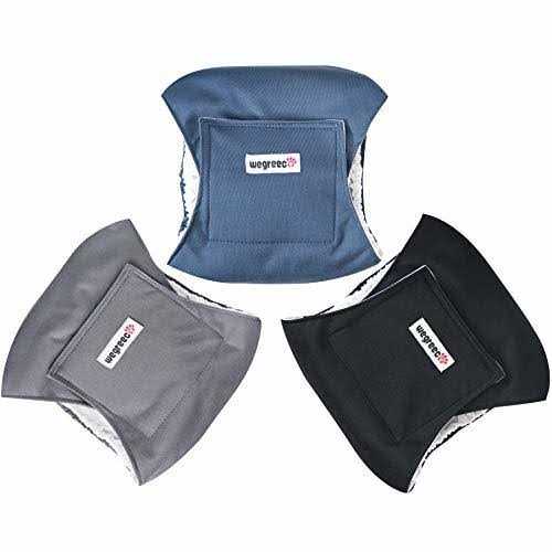 Wegreeco Washable Dog Diapers Washable Male Dog Belly Wrap