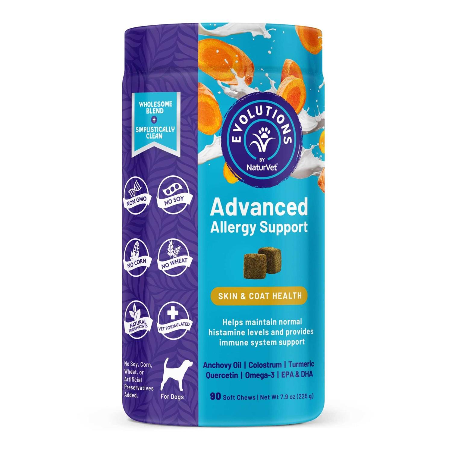 NaturVet Evolutions Advanced Allergy Support Soft Chews