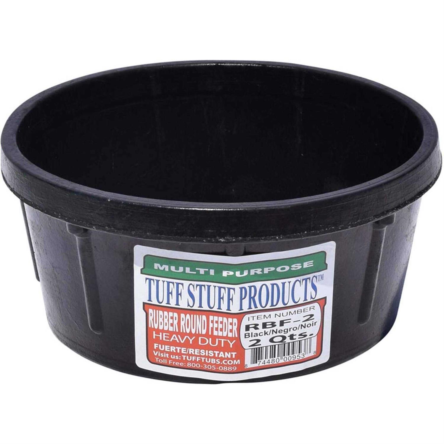 Tuff Stuff Products Rubber Round Feeder