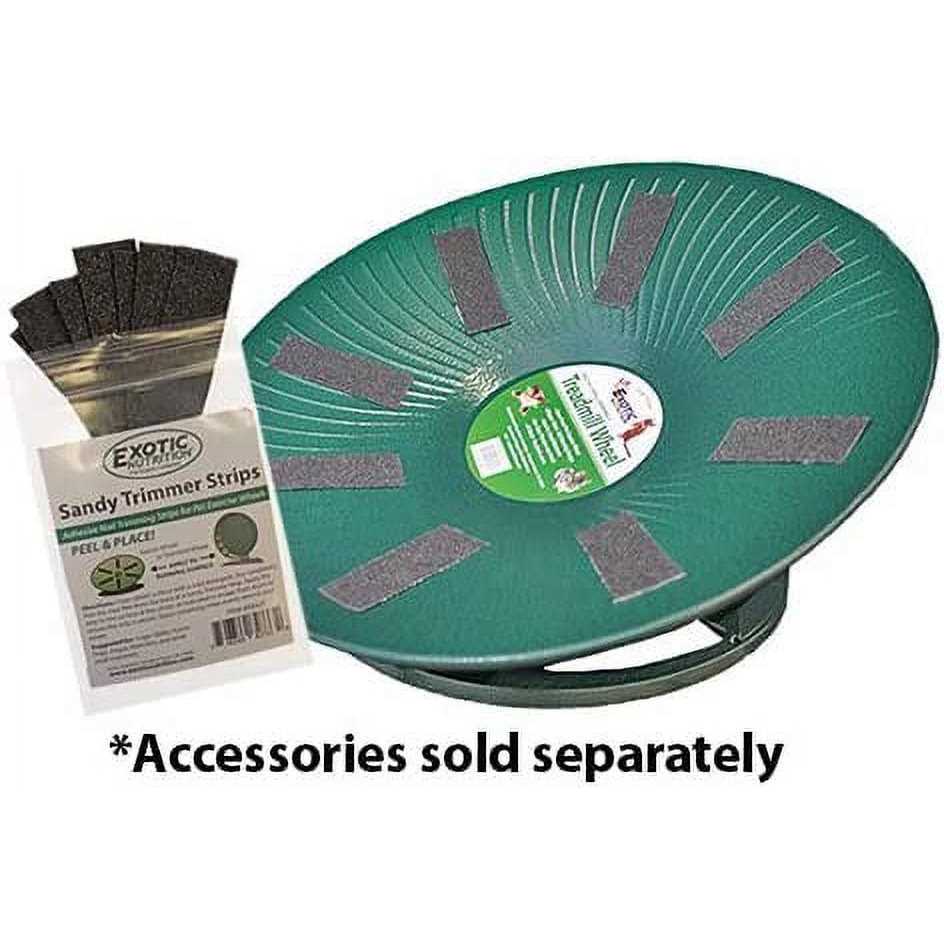 Exotic Nutrition Treadmill Wheel 11 inch Black
