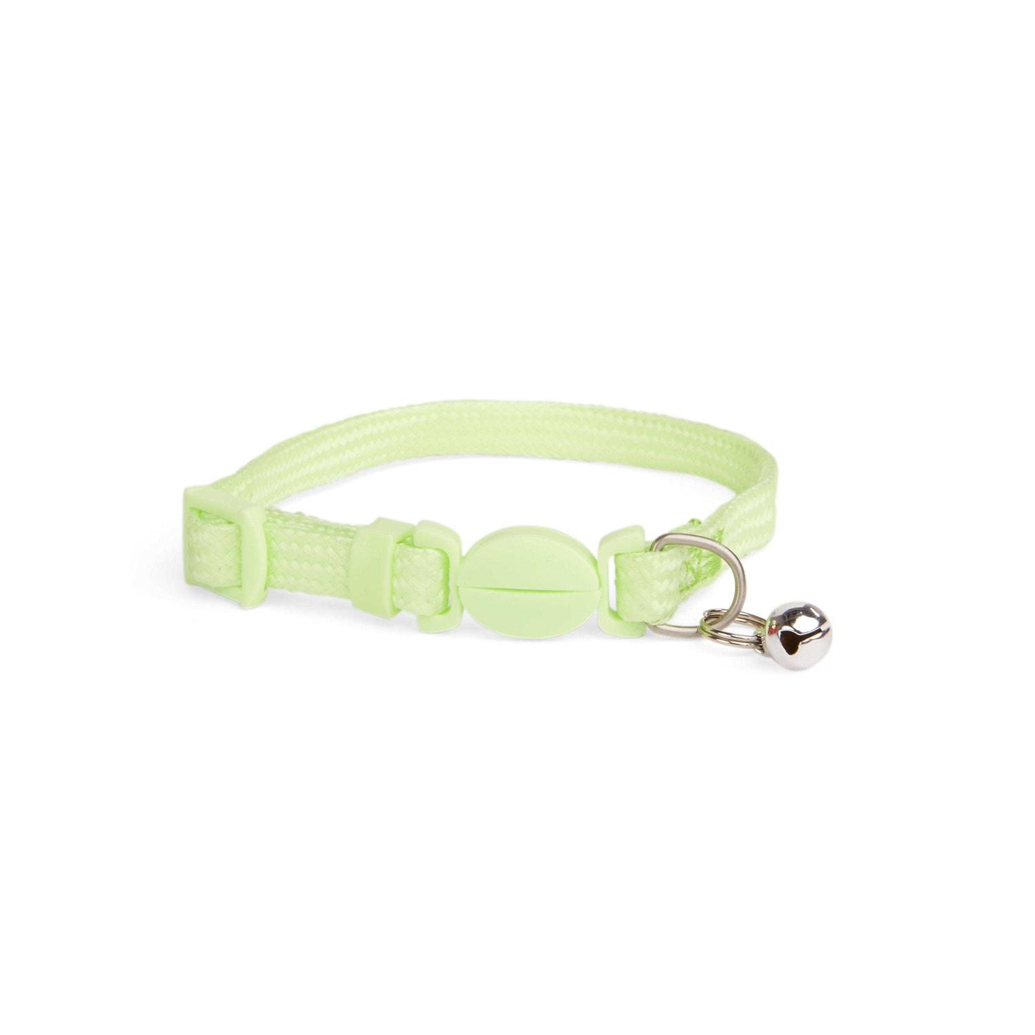 YOULY Glow in the Dark Green Kitten Collar