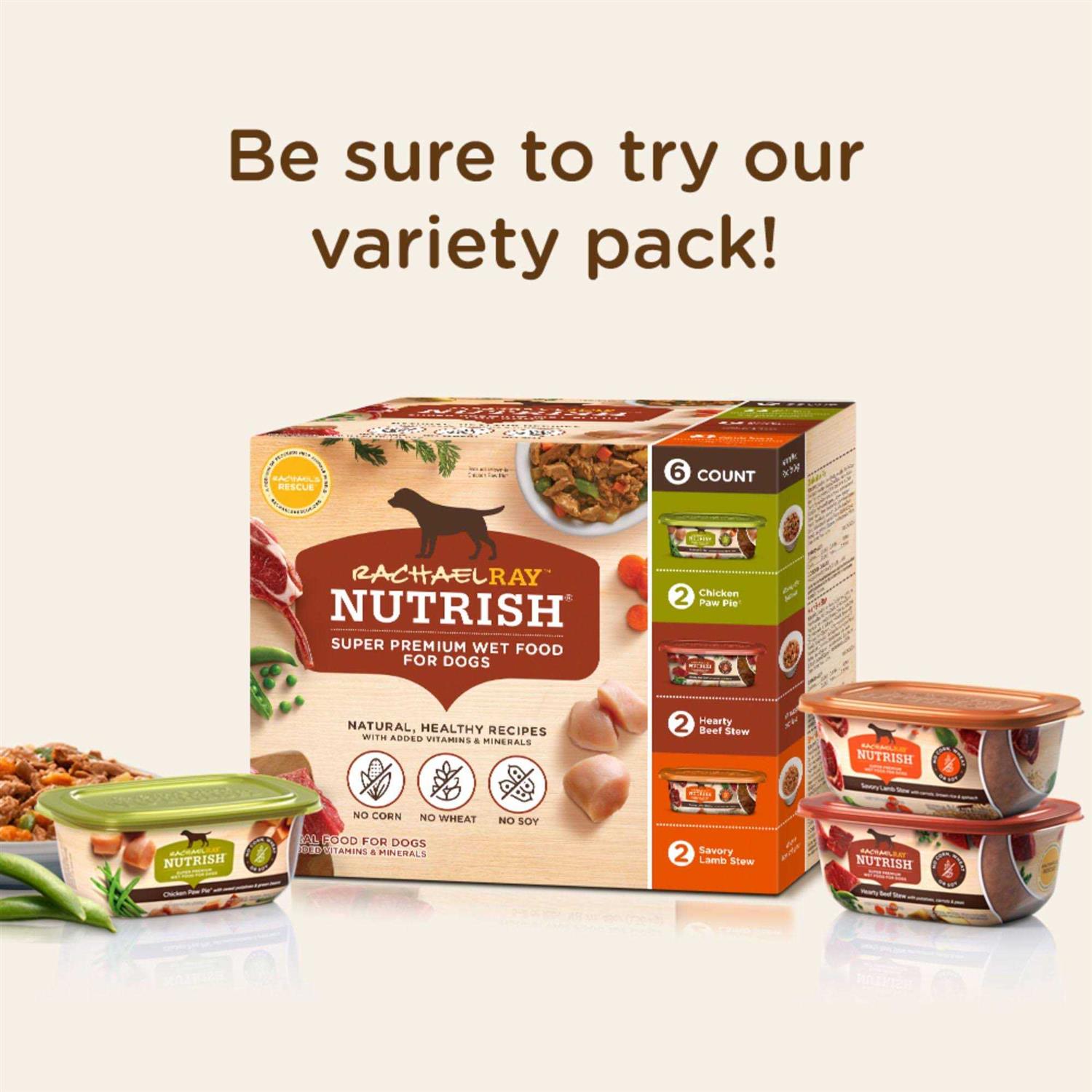 Rachael Ray Nutrish Stew Wet Dog Food