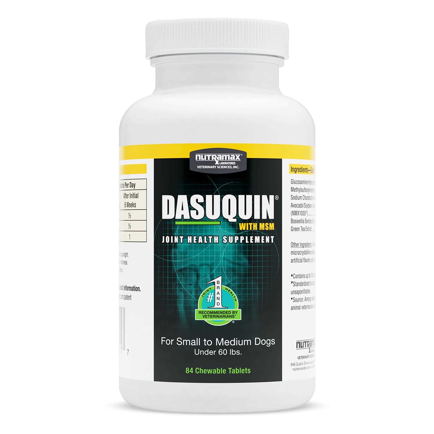 Nutramax Dasuquin Joint Health Supplement with MSM for Small to Medium Dogs
