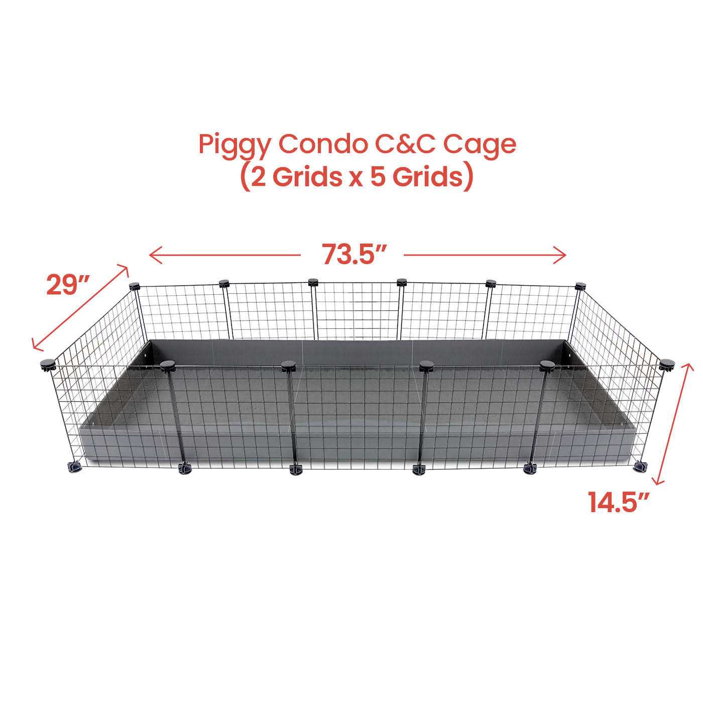 Piggy Condo C&C Cage