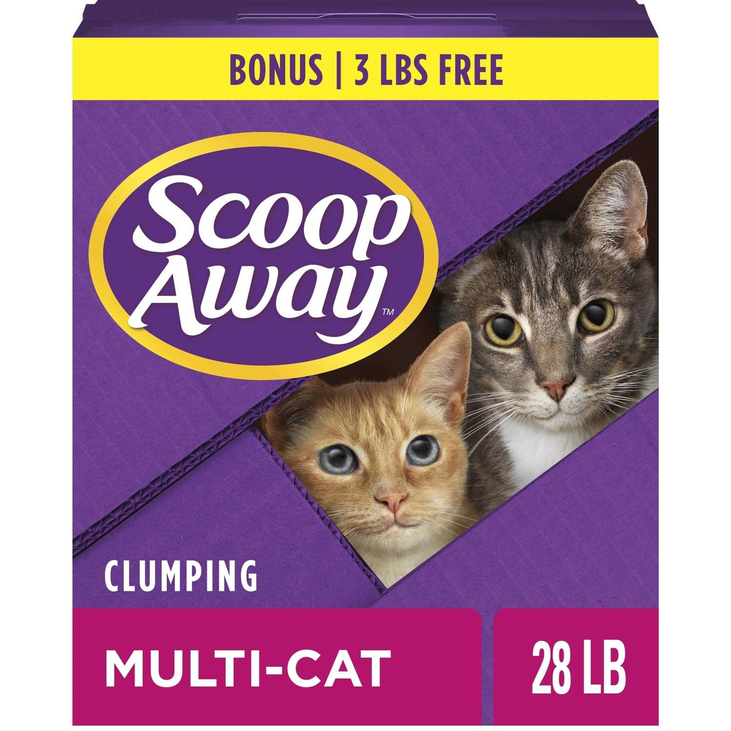 Scoop Away Clumping Cat Litter Multi-Cat