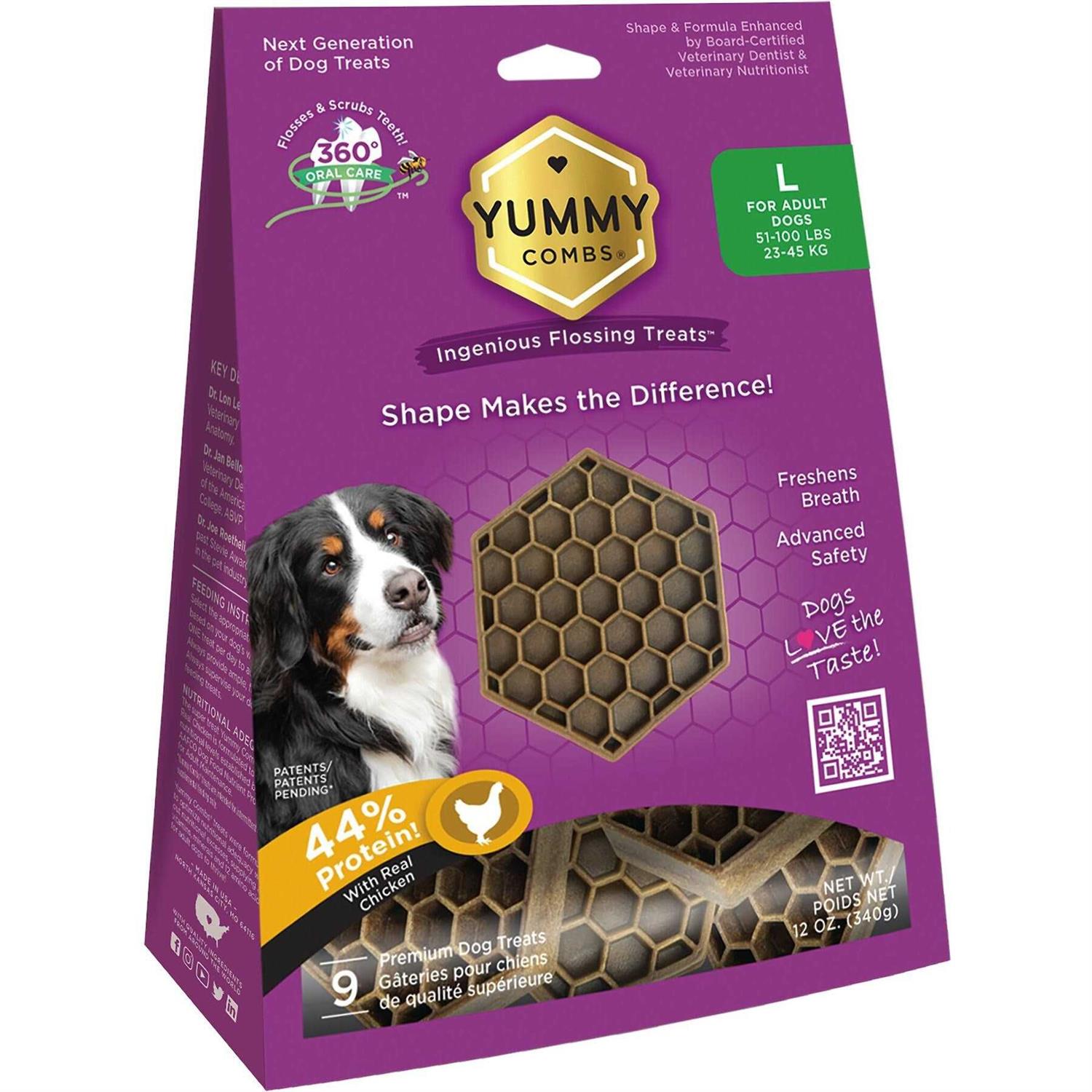 Yummy Combs Dog Dental Treats