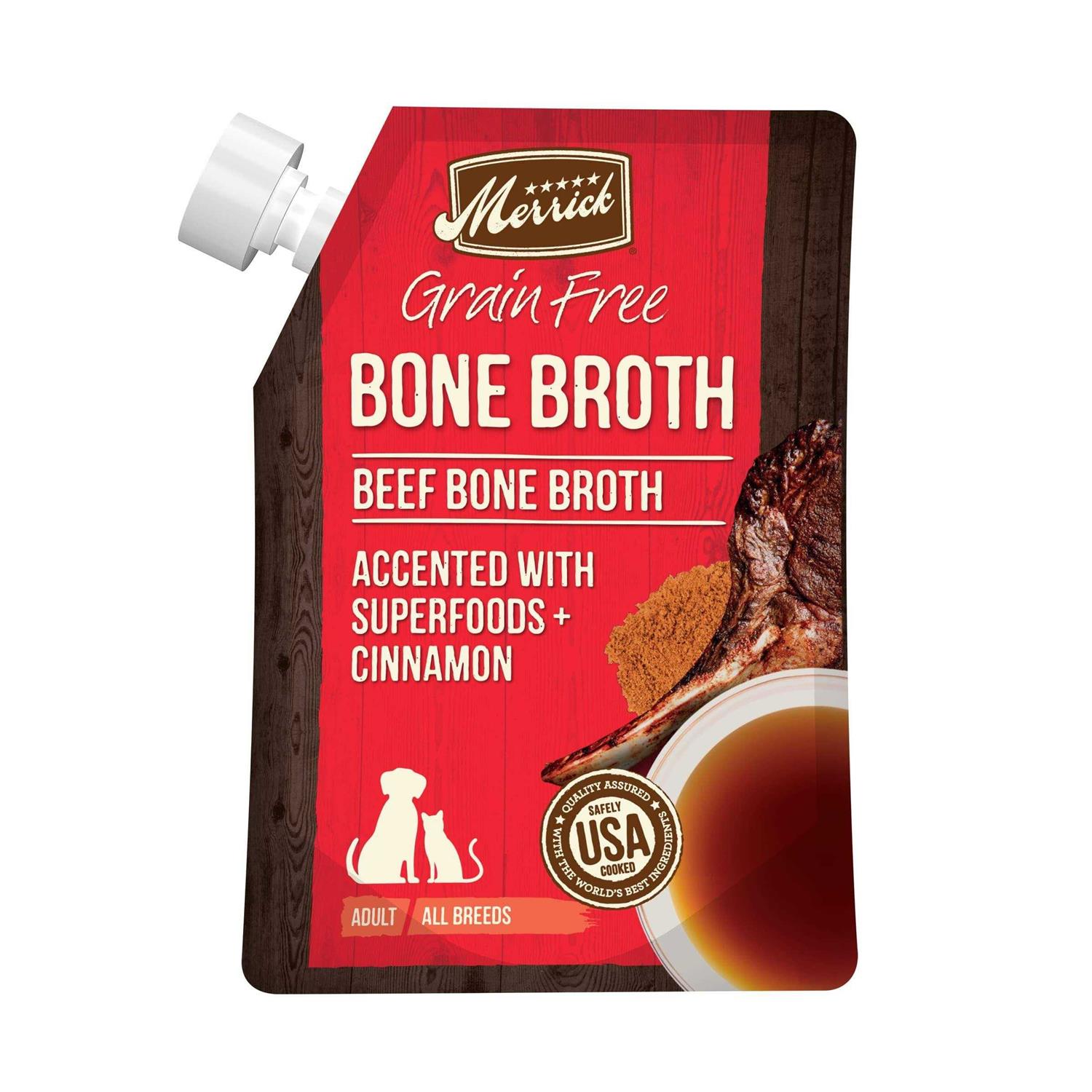 Merrick Grain Free Beef Bone Broth