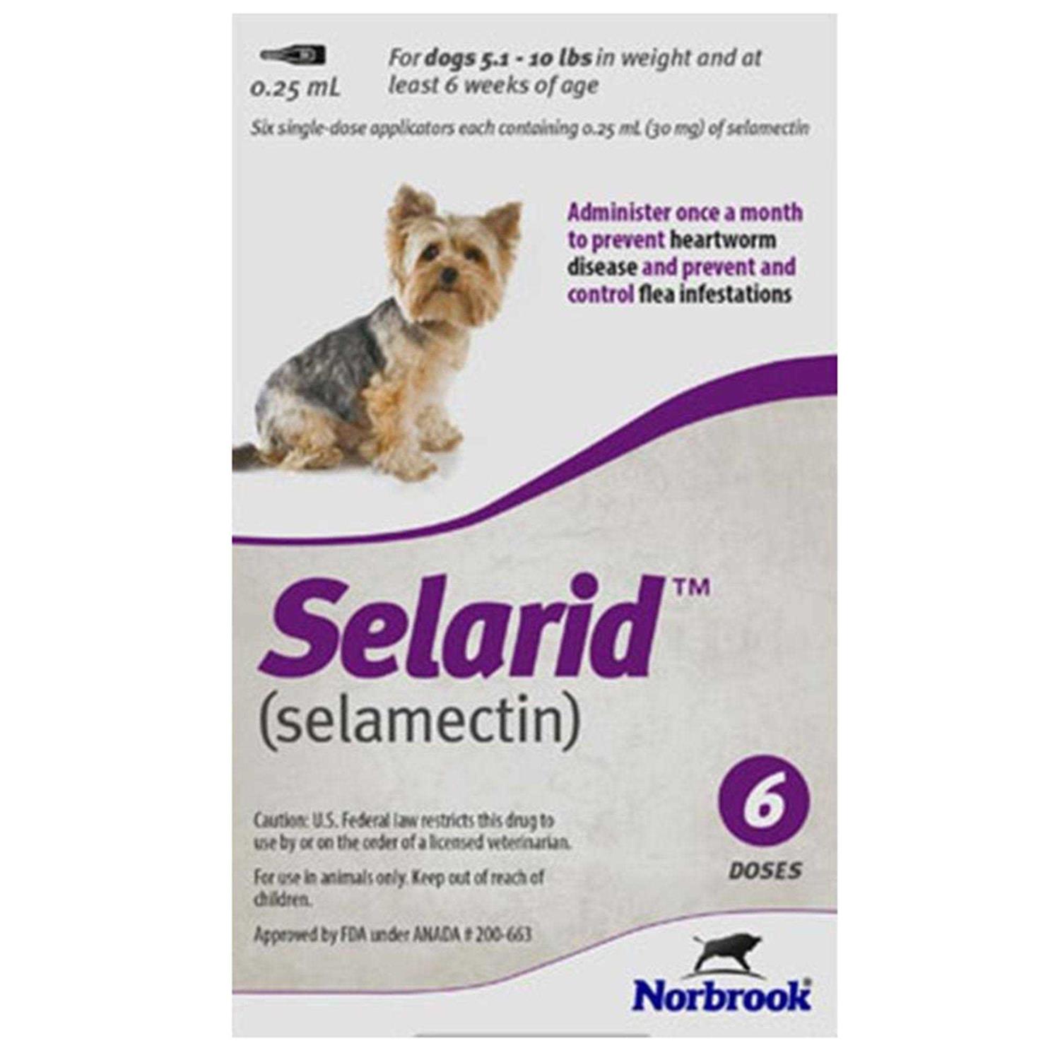 Selarid for Dogs 5.1-10 lbs