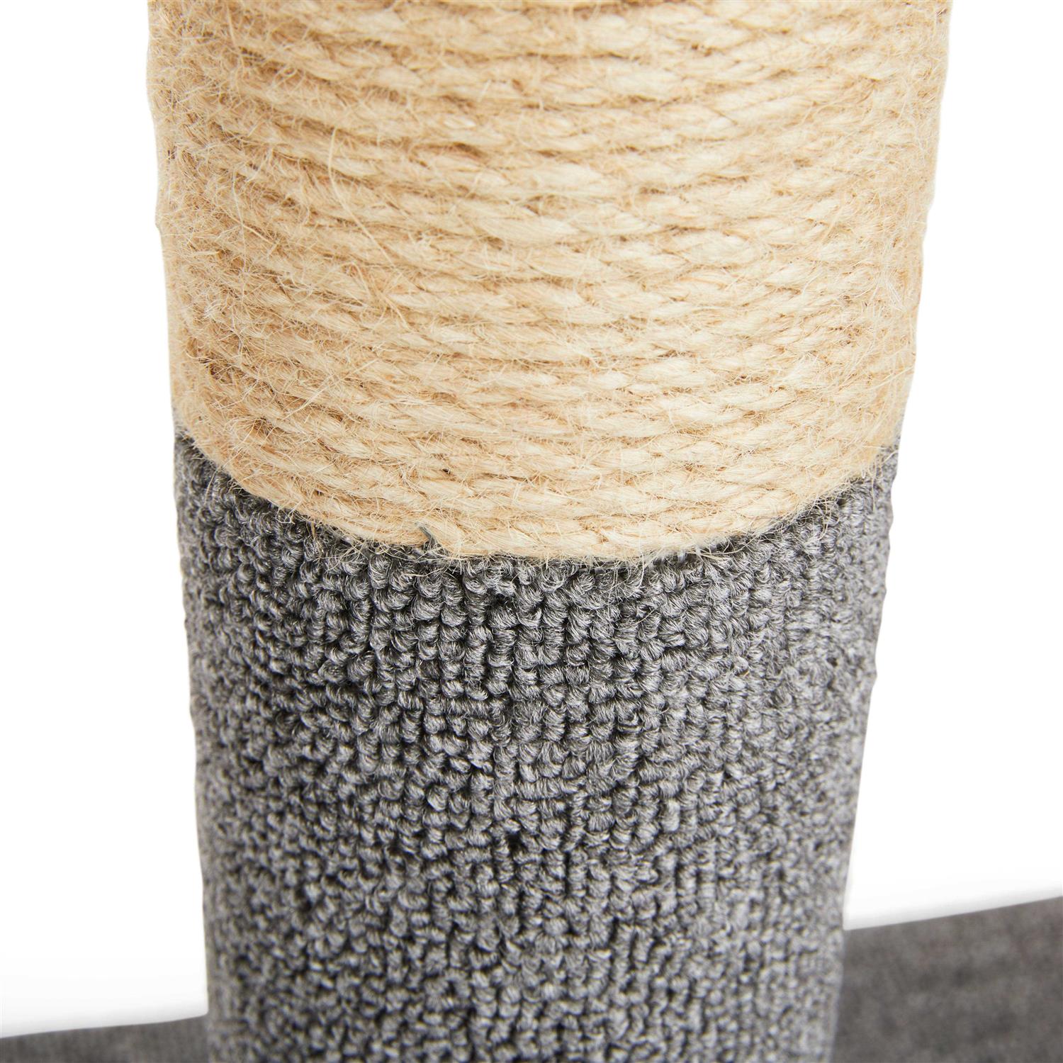 EveryYay Dual Texture Cat Scratch Post 16 L X 16 W X 24.5 H