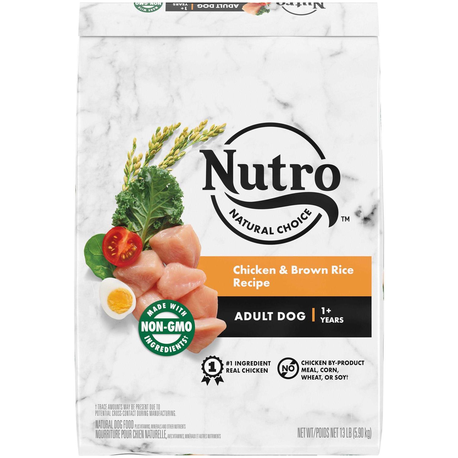 Nutro Natural Choice Adult Chicken & Brown Rice Dry Dog Food