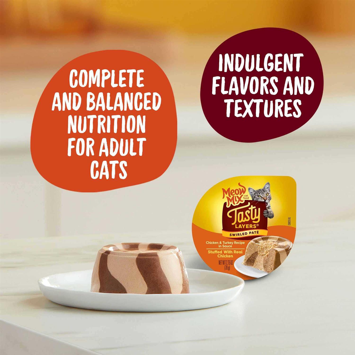 Meow Mix Tasty Layers Cat Food