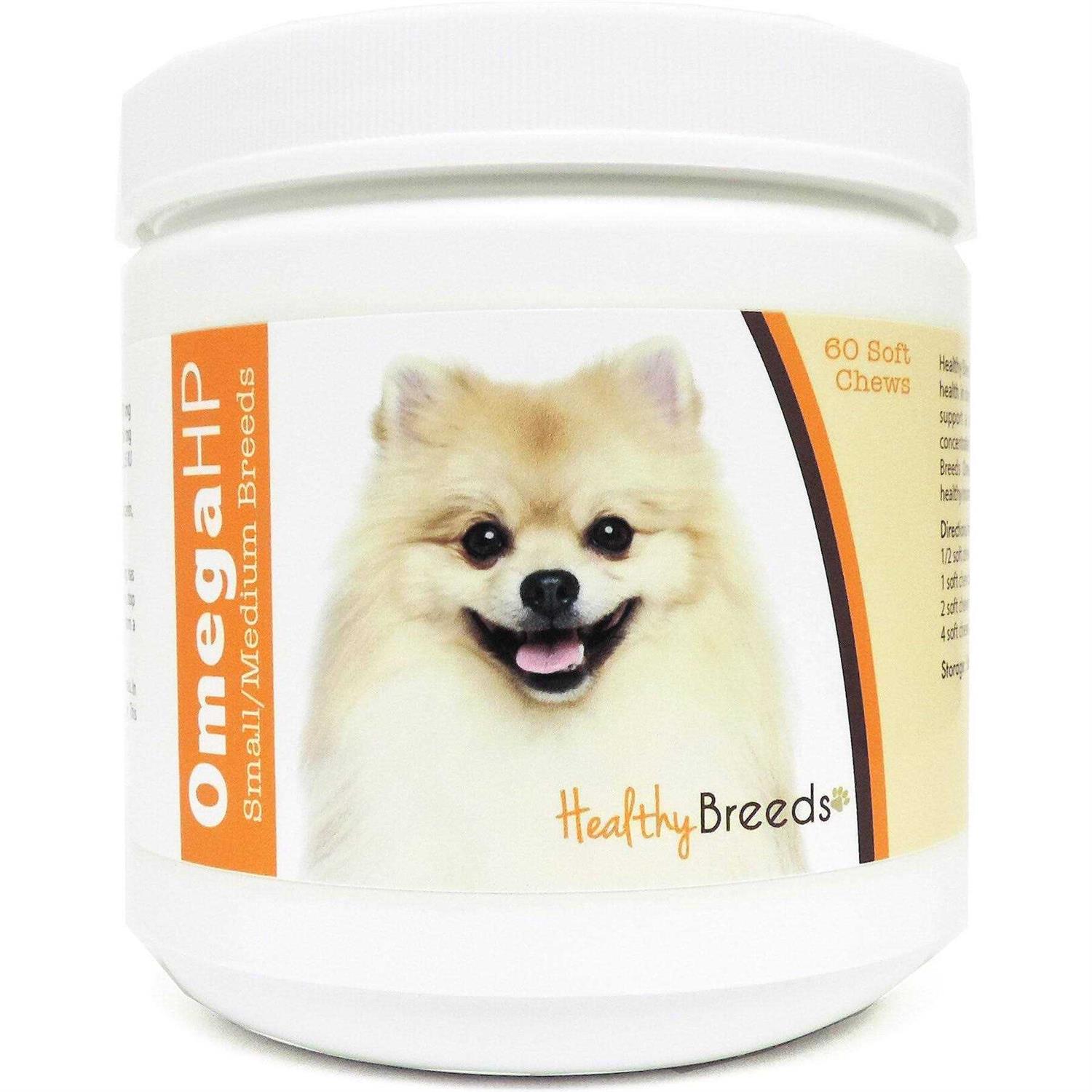 Healthy Breeds Omega-3 Fatty Acids Skin & Coat Soft Chews 840235112518