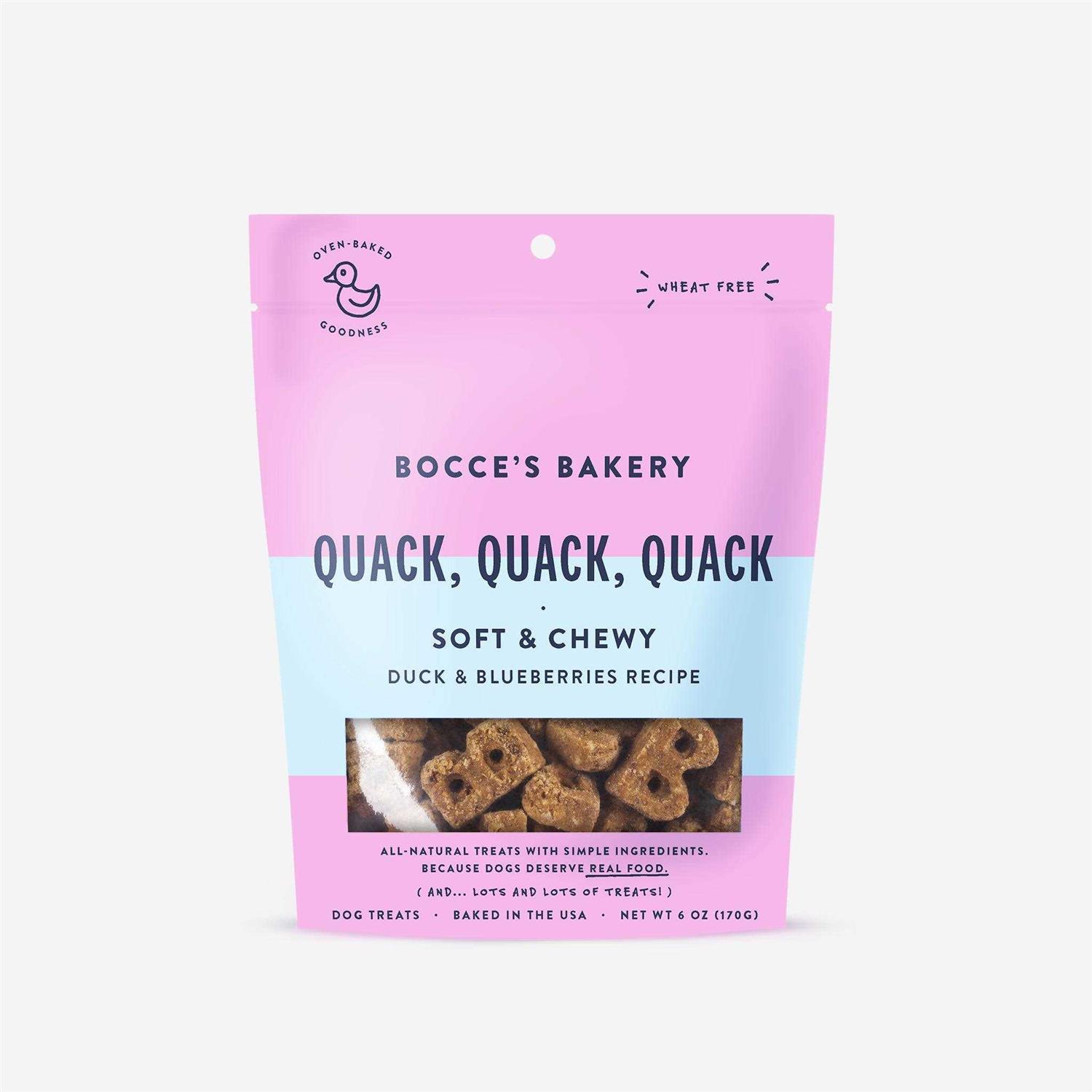 Bocce’s Bakery Bac’N Nutty Soft & Chewy Dog Treats