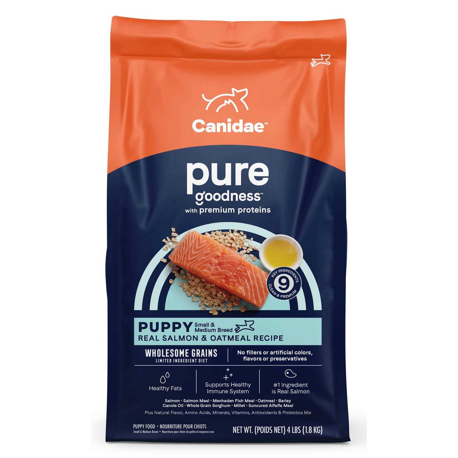 Canidae Pure Puppy Salmon & Oatmeal Dry Dog Food
