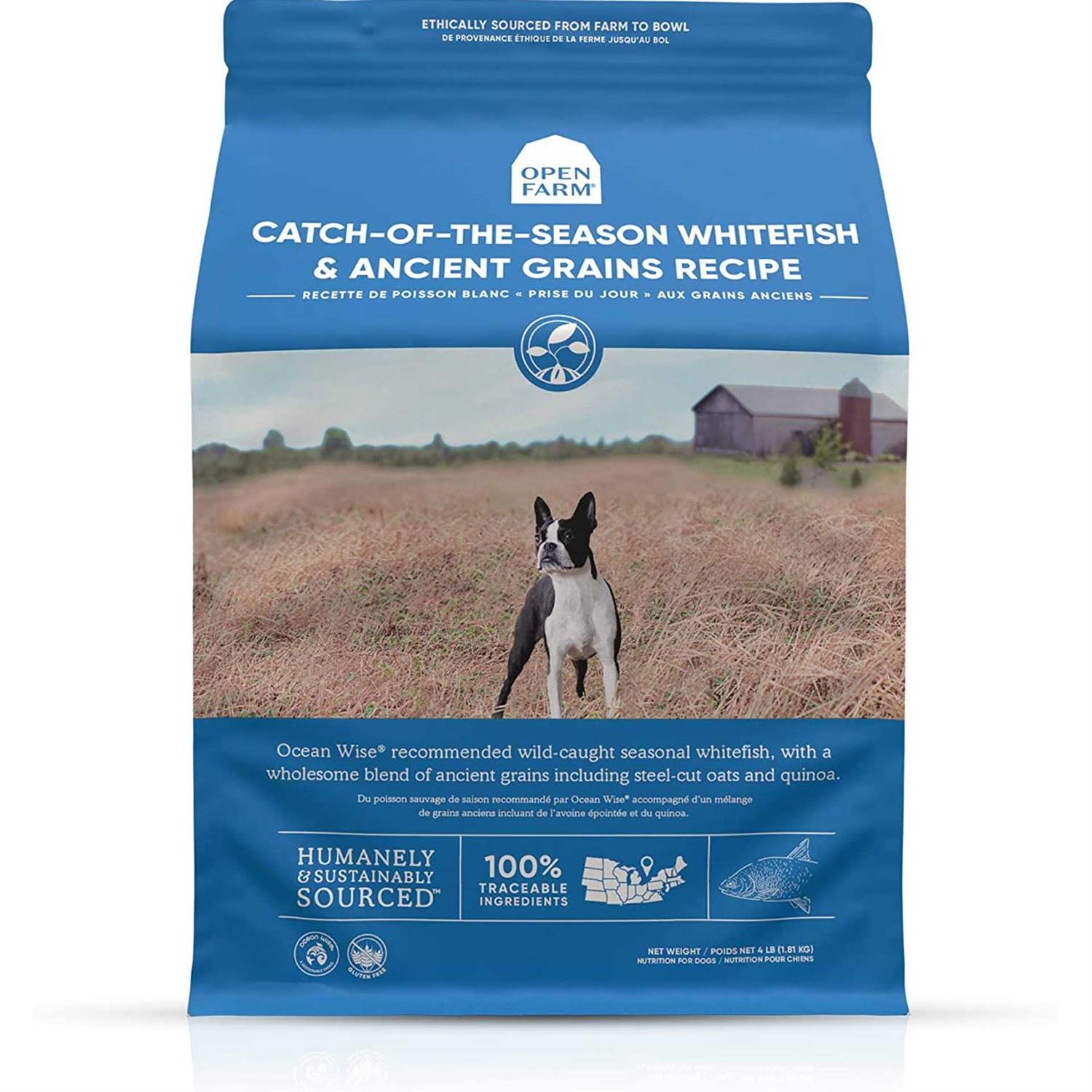 Open Farm Catch of the Season Whitefish & Ancient Grains Dry Dog Food