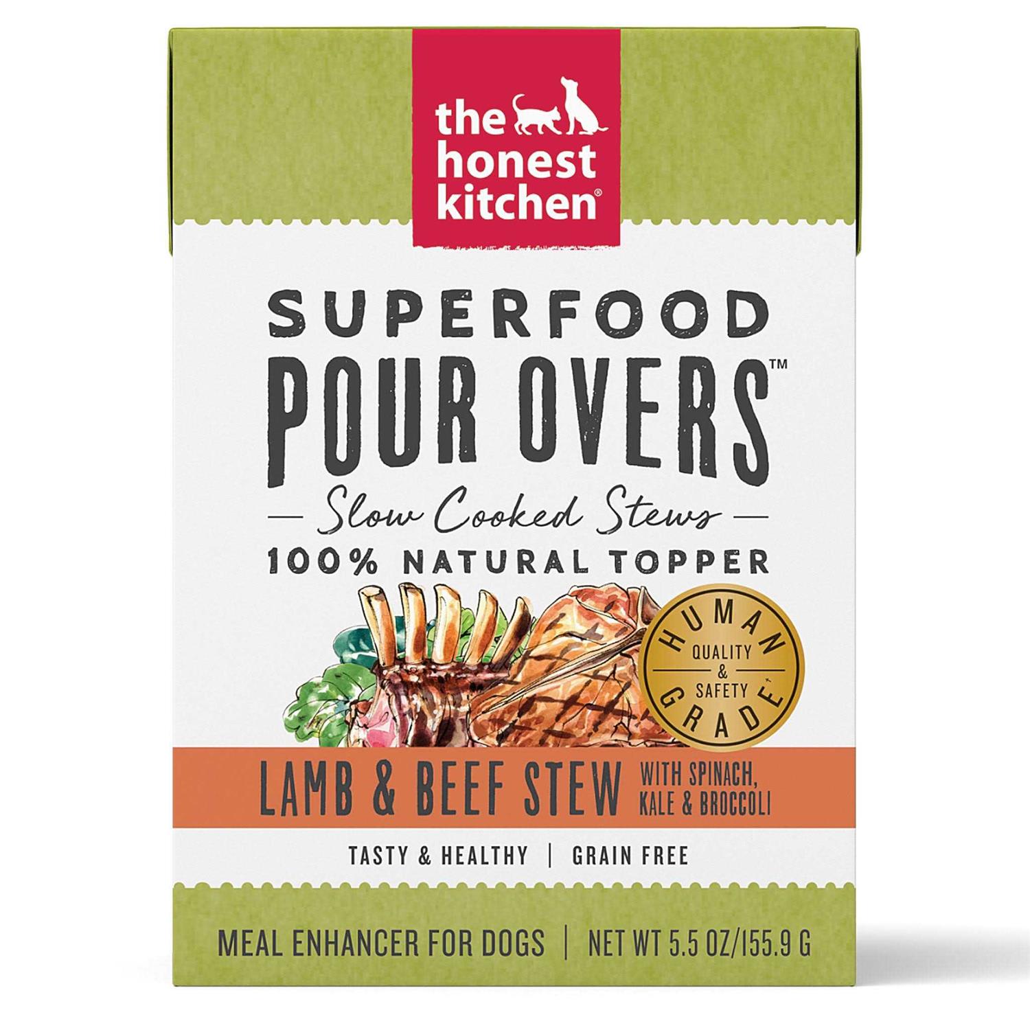 The Honest Kitchen Superfood Pour Overs Lamb/Beef