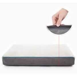 Brindle Soft Memory Foam Dog Bed with Removable Washable Cover