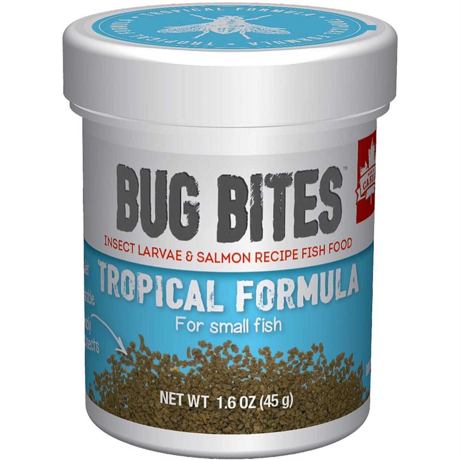 Fluval Bug Bites Tropical Fish Small Granules