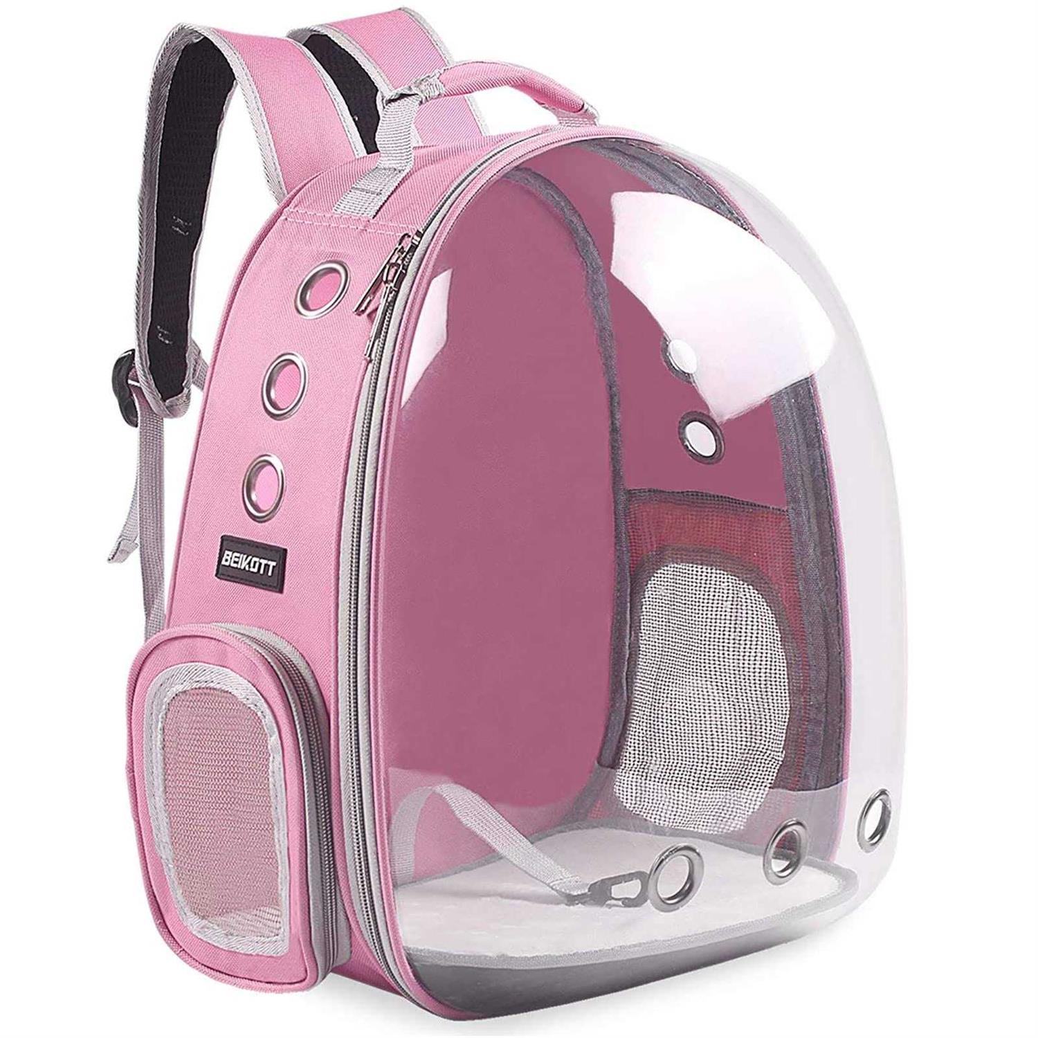 BEIKOTT Cat Backpack Carriers Bag Dog Backpack Pet Bubble for Small Cats Puppies Dogs Bunny