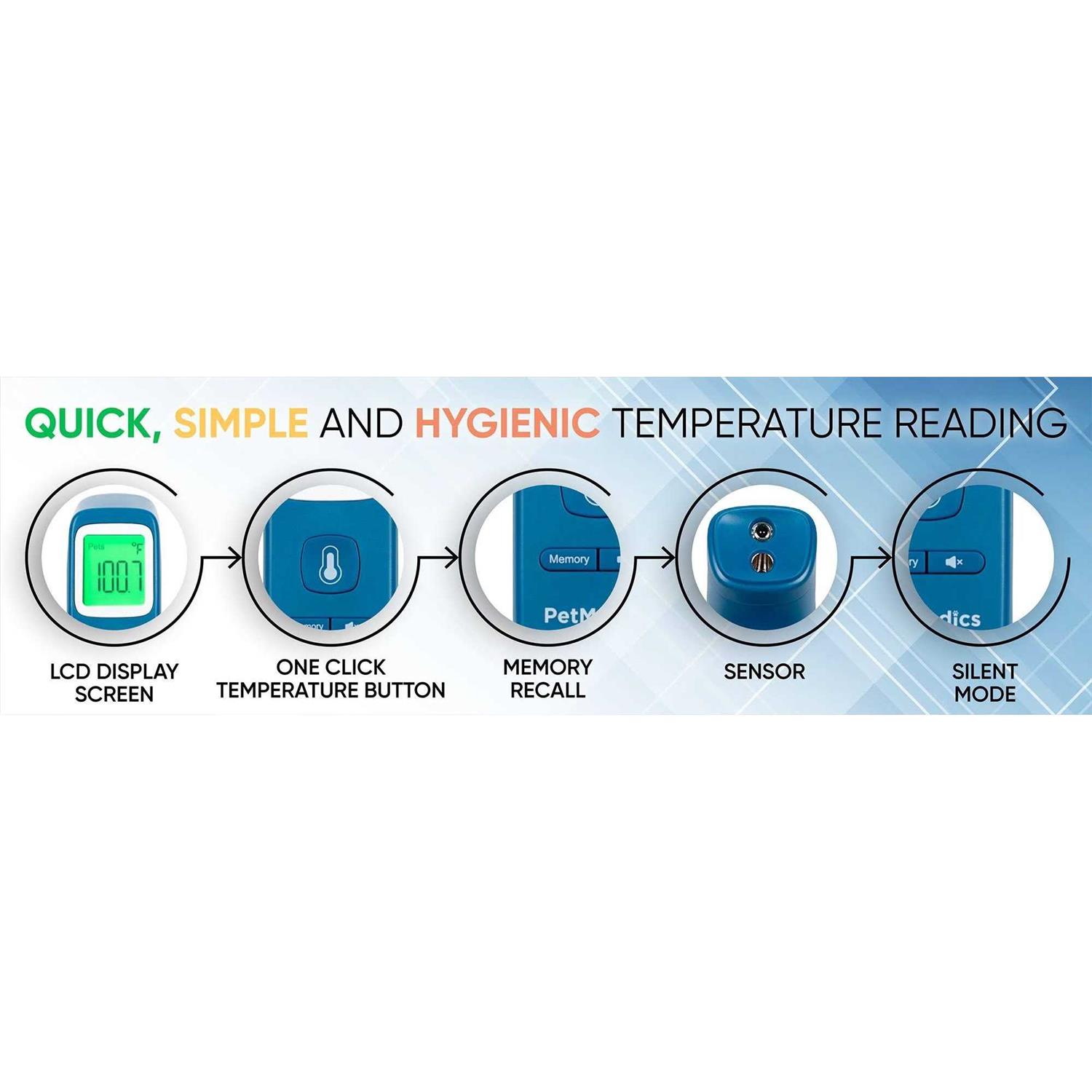 PetMedics Digital Non-Contact Dog Thermometer