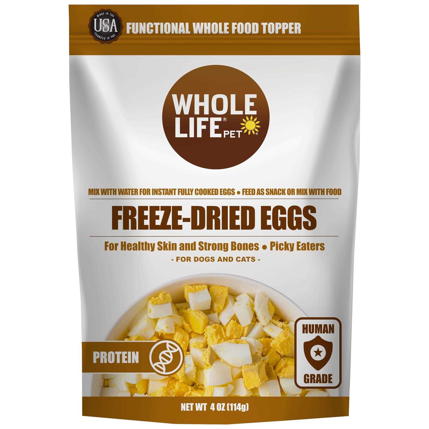 Whole Life Freeze-Dried Eggs Dog & Cat Treats
