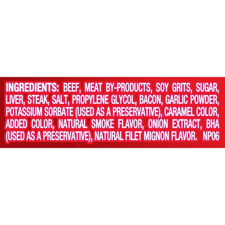 Pup Peroni Filet Mignon Bacon Dog