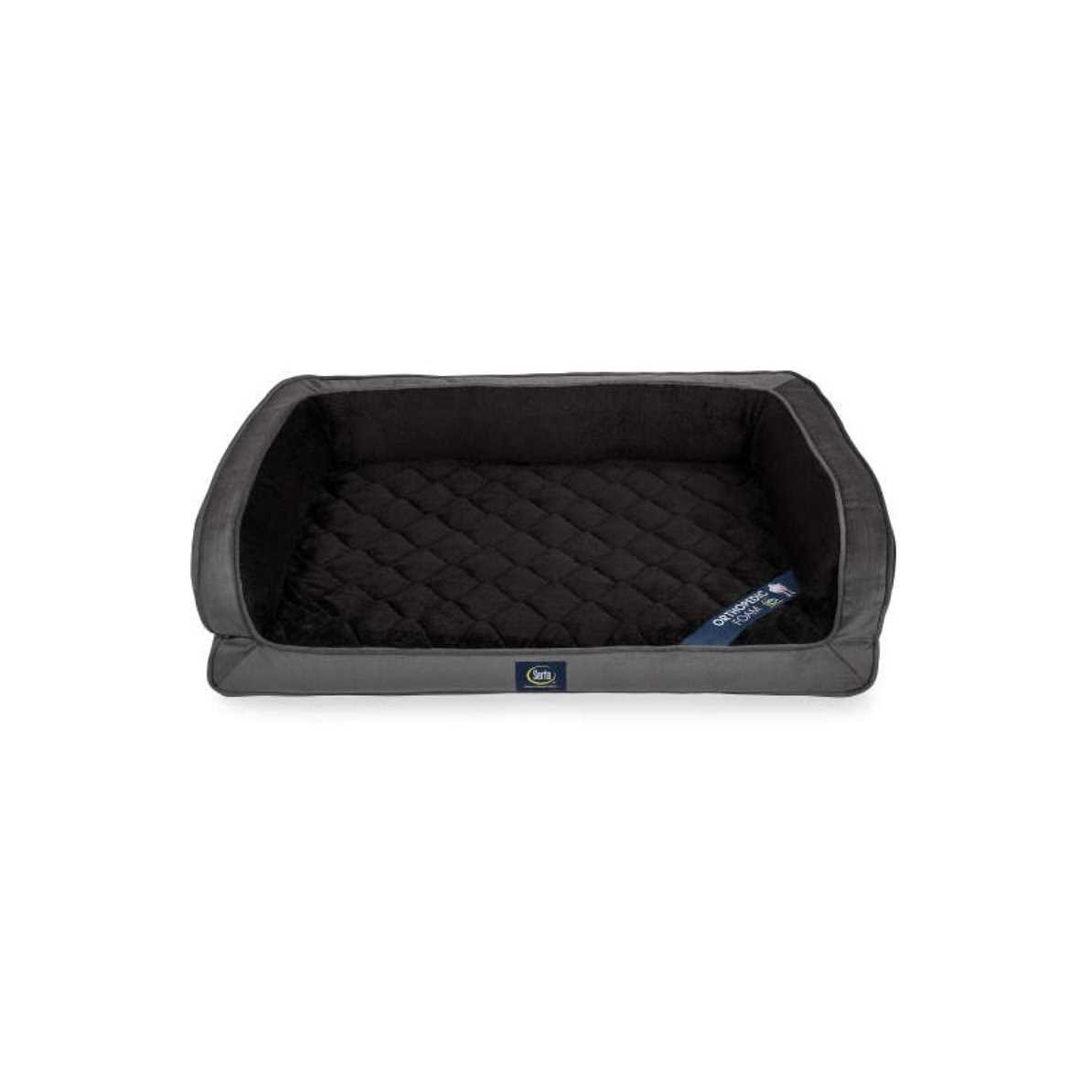 Serta Orthopedic Quilted Couch Pet Bed 27 x 36