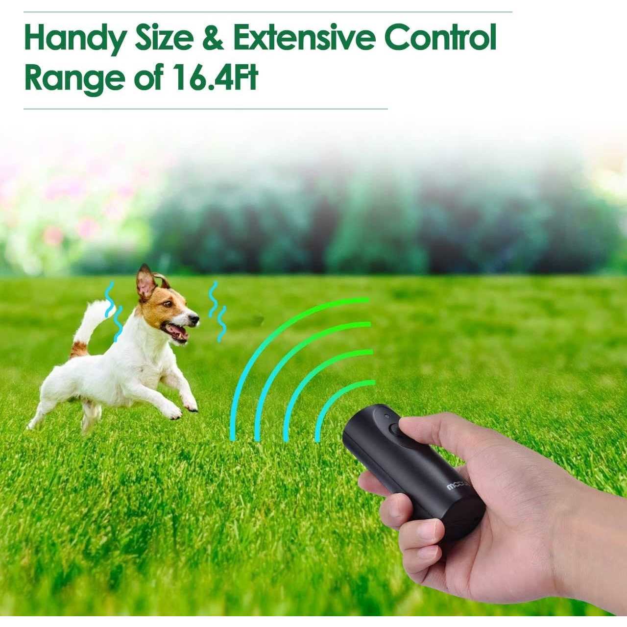 MODUS Ultrasonic Dog Barking Deterrent Device Anti-Barking Device for Dogs