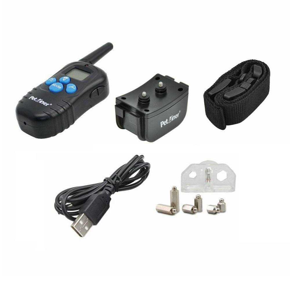 Petrainer Rechargeable Dog Shock Collar with Remote Dog Training Collar with Beep Vibration Shock Collar