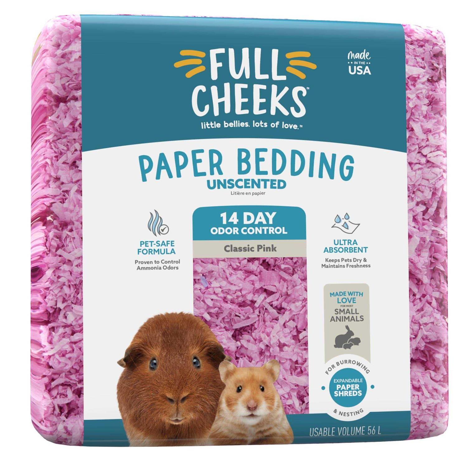 Full Cheeks Odor Control Small Pet Paper Bedding