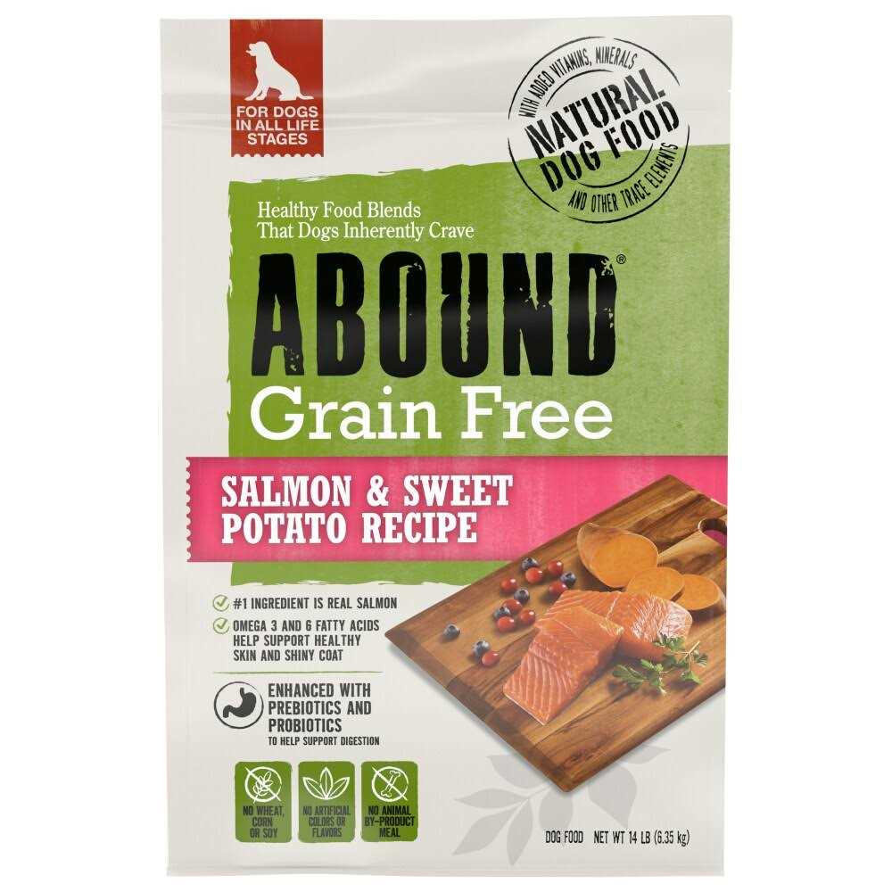 Abound Grain Free Salmon & Sweet Potato Recipe Adult Dry Dog Food