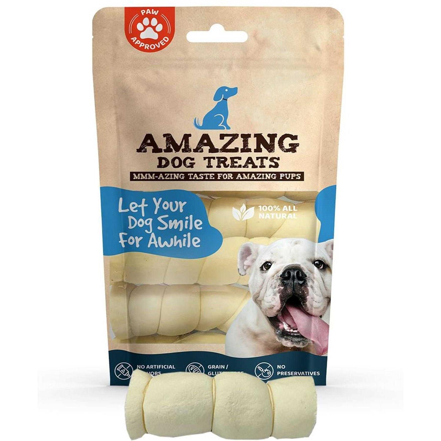 Amazing Dog Treats Beef Cheek Rolls