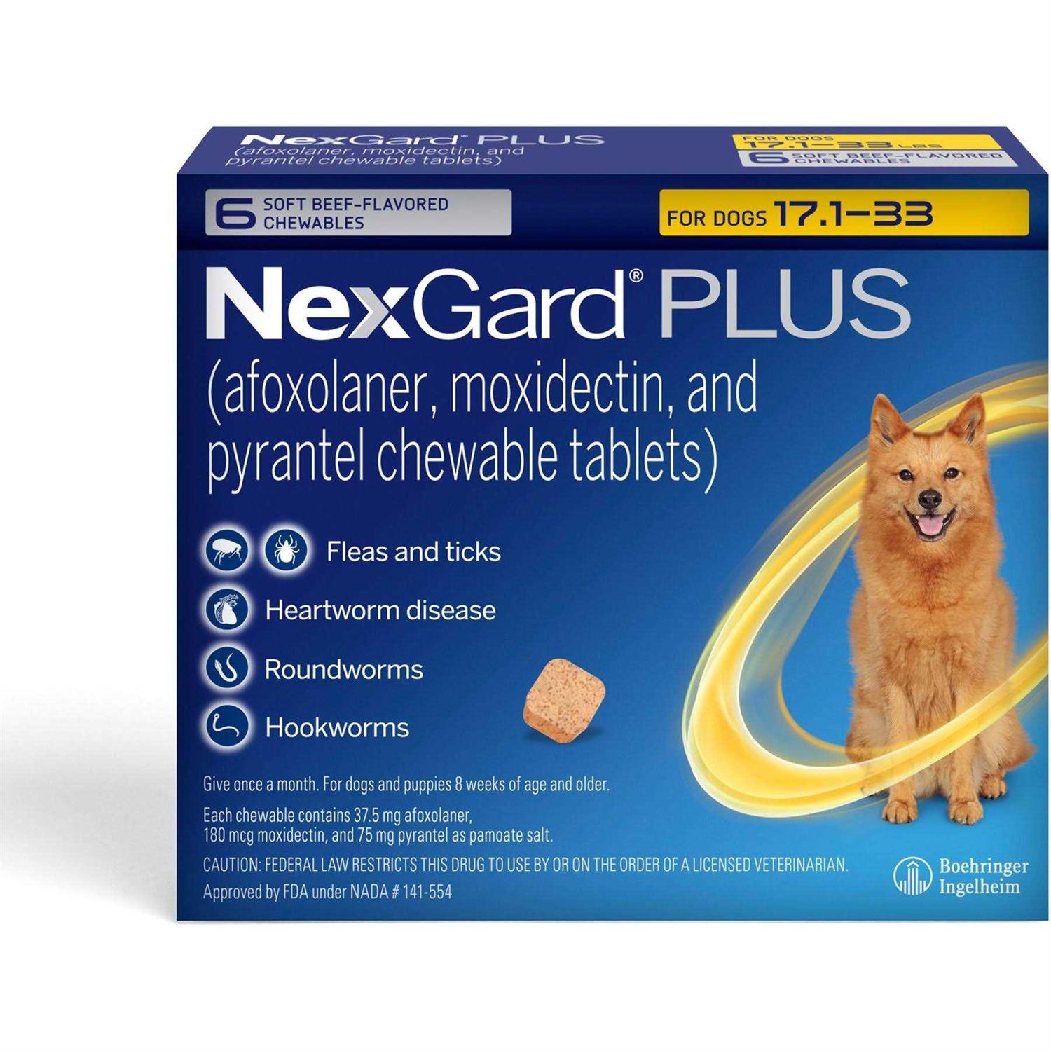 NexGard Plus Chew for Dogs