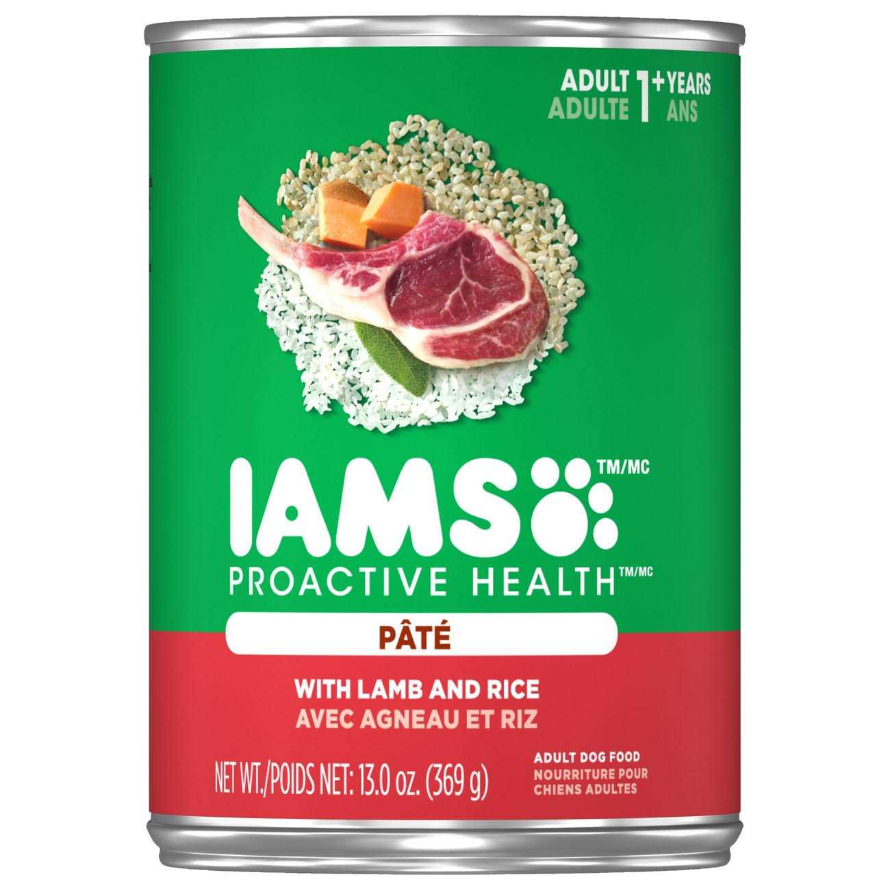 Iams Proactive Health Ground Dog Food Lamb & Rice