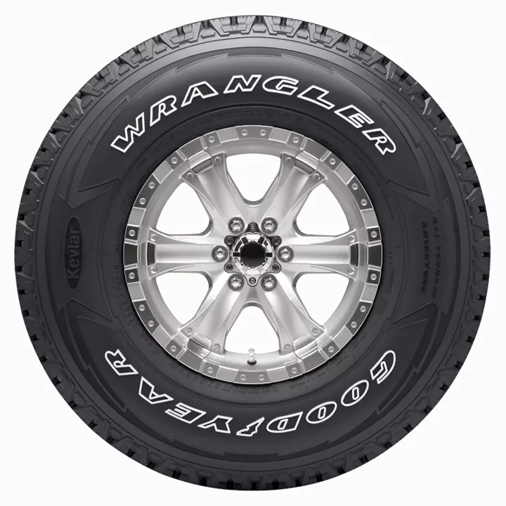 Goodyear Wrangler All-Terrain Adventure with Kevlar All Terrain 245/75R17 112T Passenger Tire