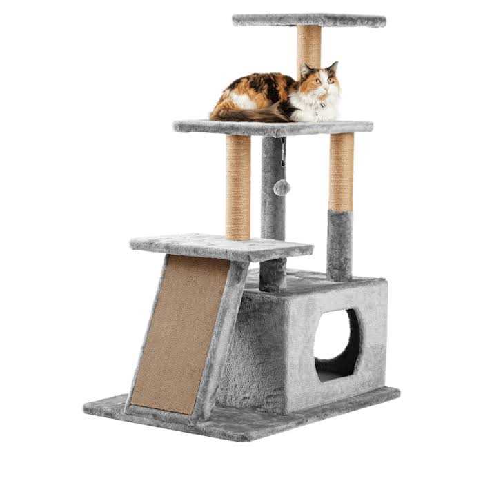 EveryYay Lookout Loft 4-Level Cat Tree for Big Senior Cats