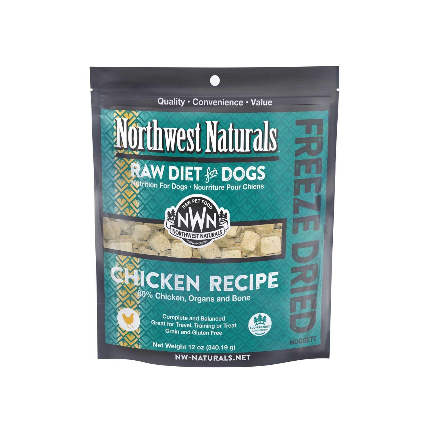 Northwest Naturals Freeze-Dried Nuggets Raw Dog Food