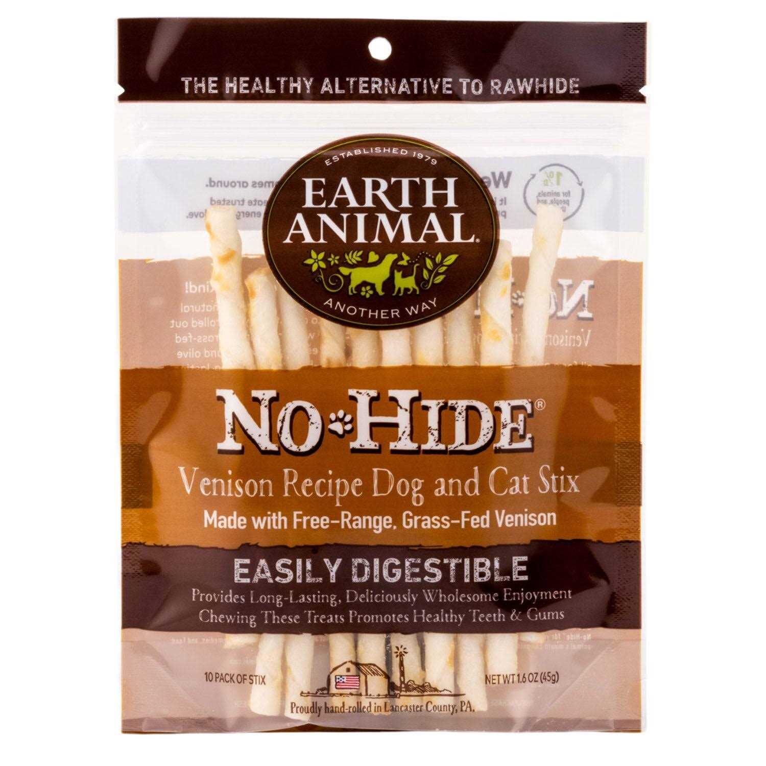 Earth Animal No Hide Peanut Butter Stix