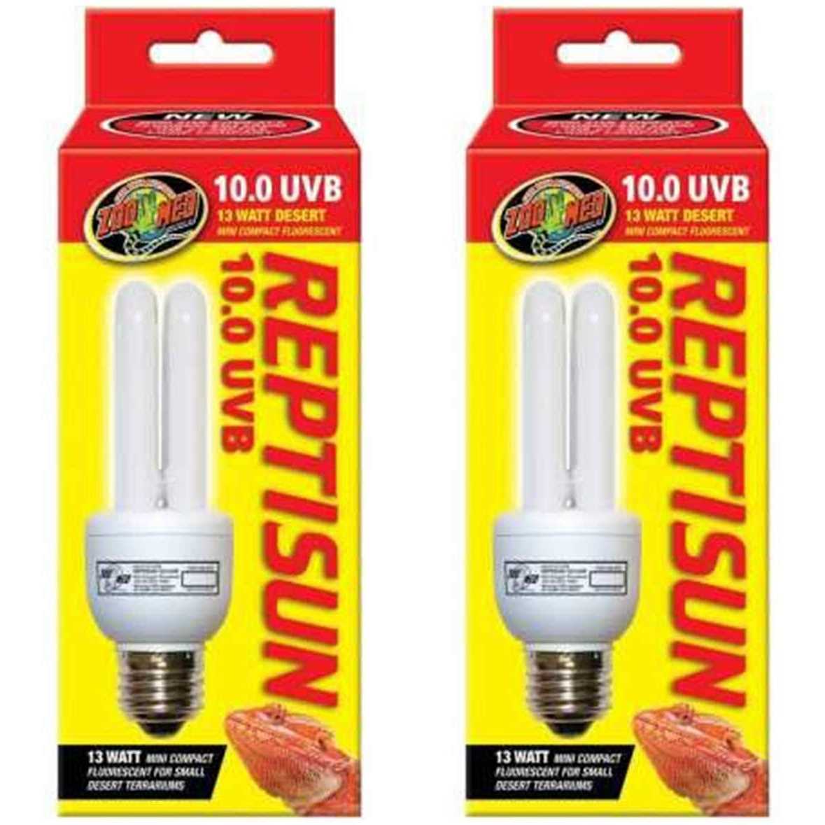 Zoo Med ReptiSun 10.0 Mini Compact Fluorescent UVB Bulb