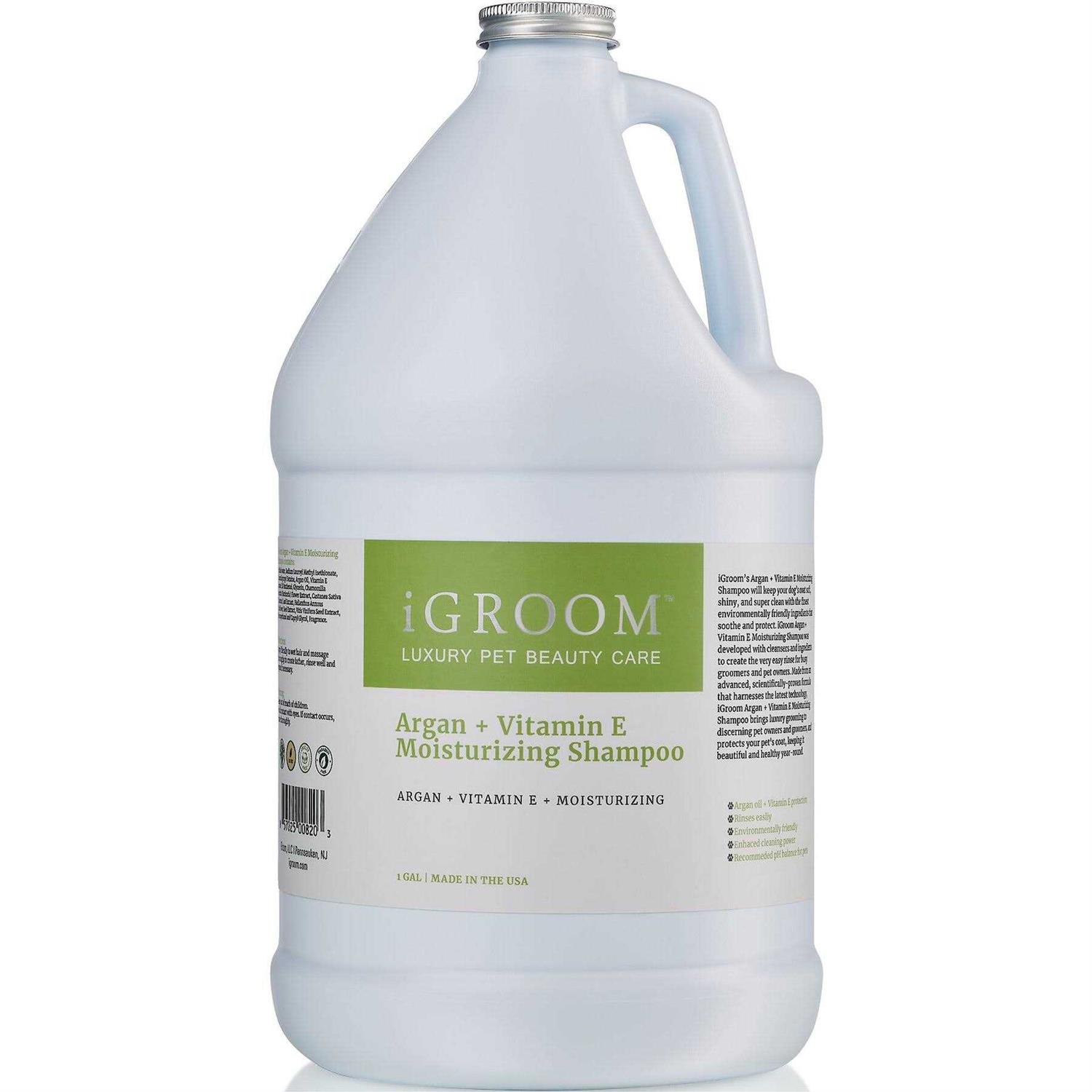 iGroom Argan + Vitamin E Moisturizing Shampoo