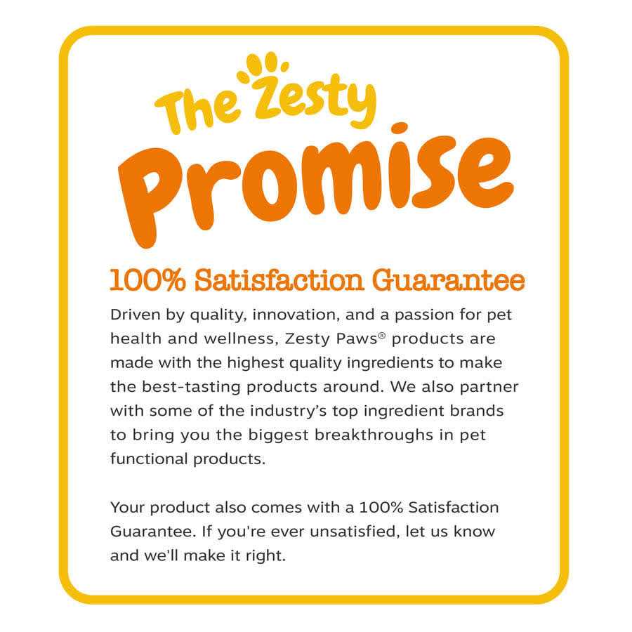 Zesty Paws Probiotic Bites for Dogs Pumpkin