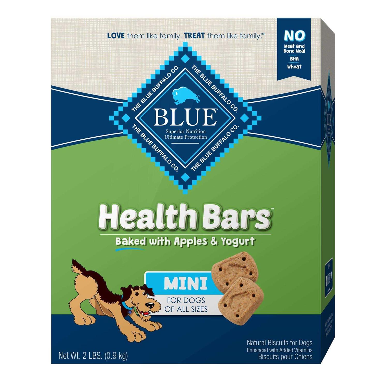 Blue Buffalo Health Bars Mini Natural Crunchy Dog Treats